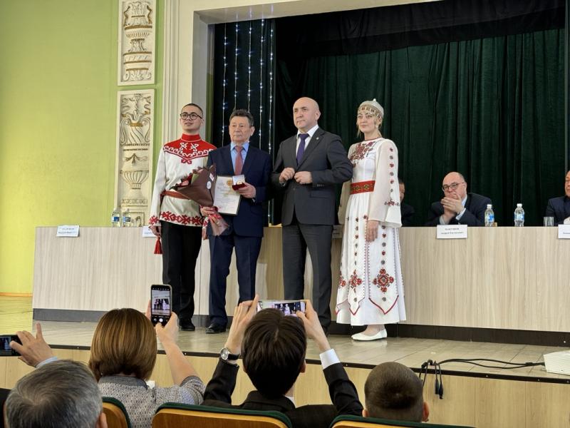  85-летний юбилей заслуженного работника сельского хозяйства России Шадрикова  Василия Яковлевича