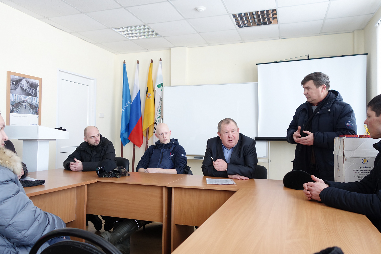 Посещение делегацией из Чувашии ОАО «СХП «Вощажниково» Ярославской области